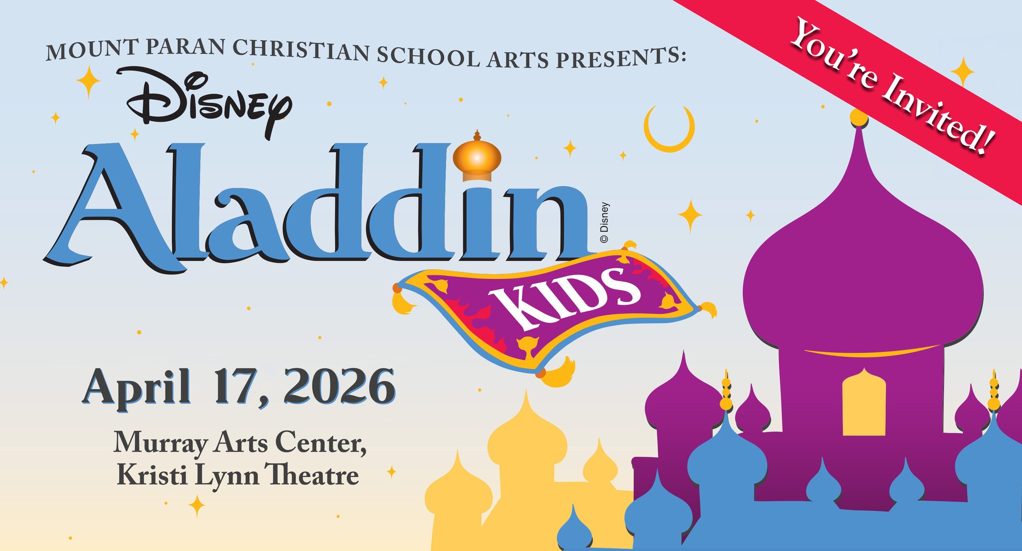 Aladdin Kids forF&F invited